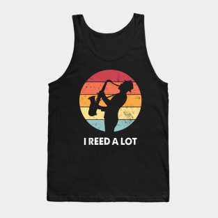 I reed a lot Tank Top